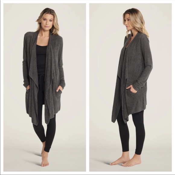 Barefoot Dreams Sweaters - Barefoot Dreams CozyChic Lite Island Wrap SZ S/M VGUC